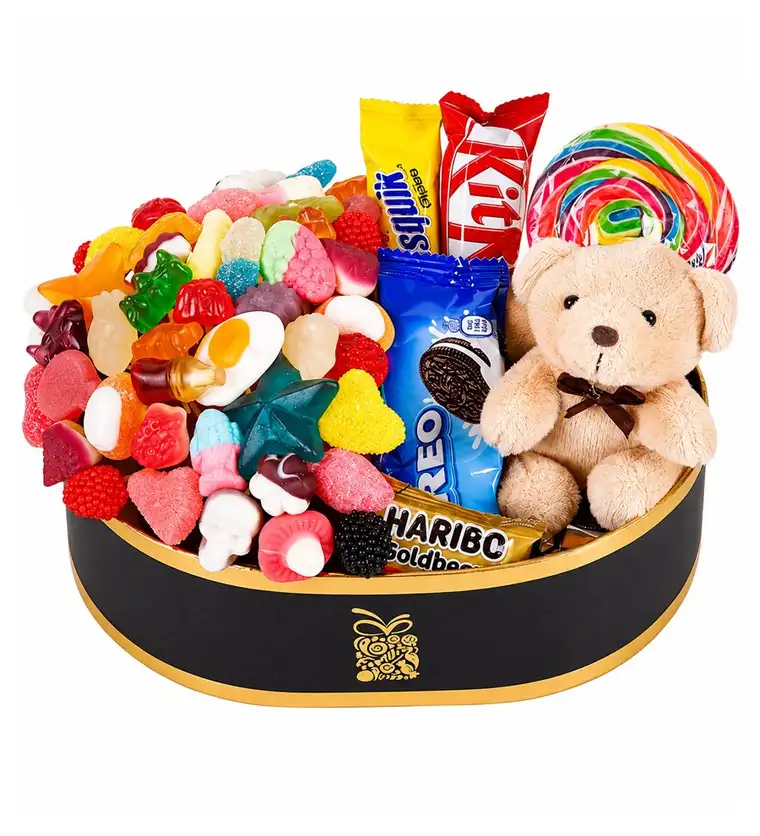 Charms Peluşlu Jelly&Çikolata Kutusu v2 - Diyarbakır çiçek siparişi
