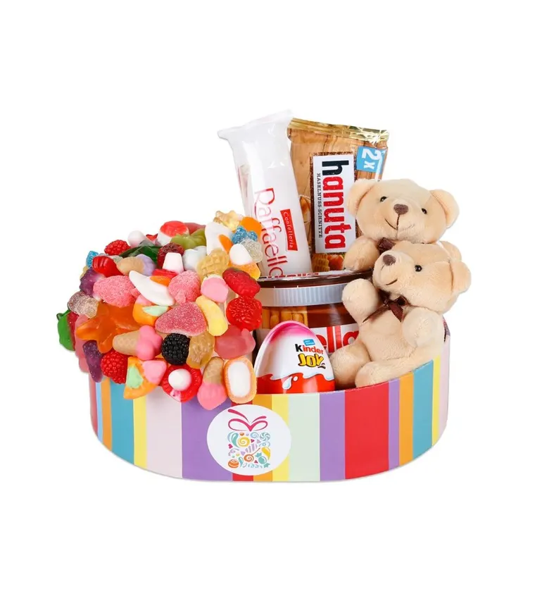 Unicorn Peluşlu Jelly&Çikolata Kutusu - Diyarbakır çiçek siparişi