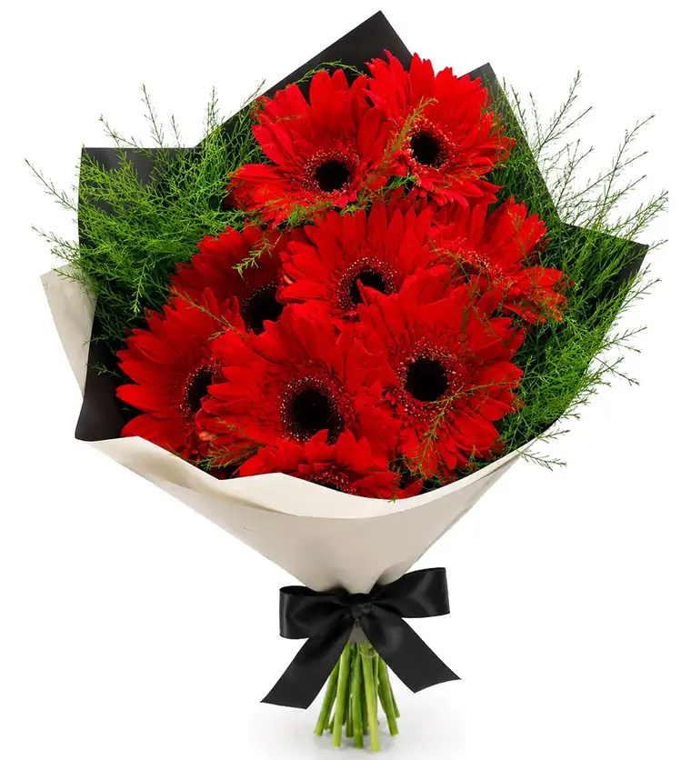 Kırmızı Gerbera Buketi - Adana çiçek siparişi
