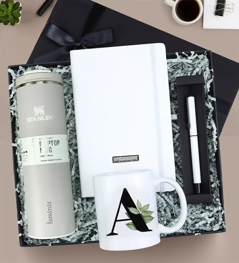 Stanley Termos & Defter & Kalem & Kupa Premium Hediye Seti - Kastamonu çiçek siparişi
